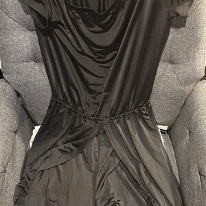 Elegant Black Women's Romper